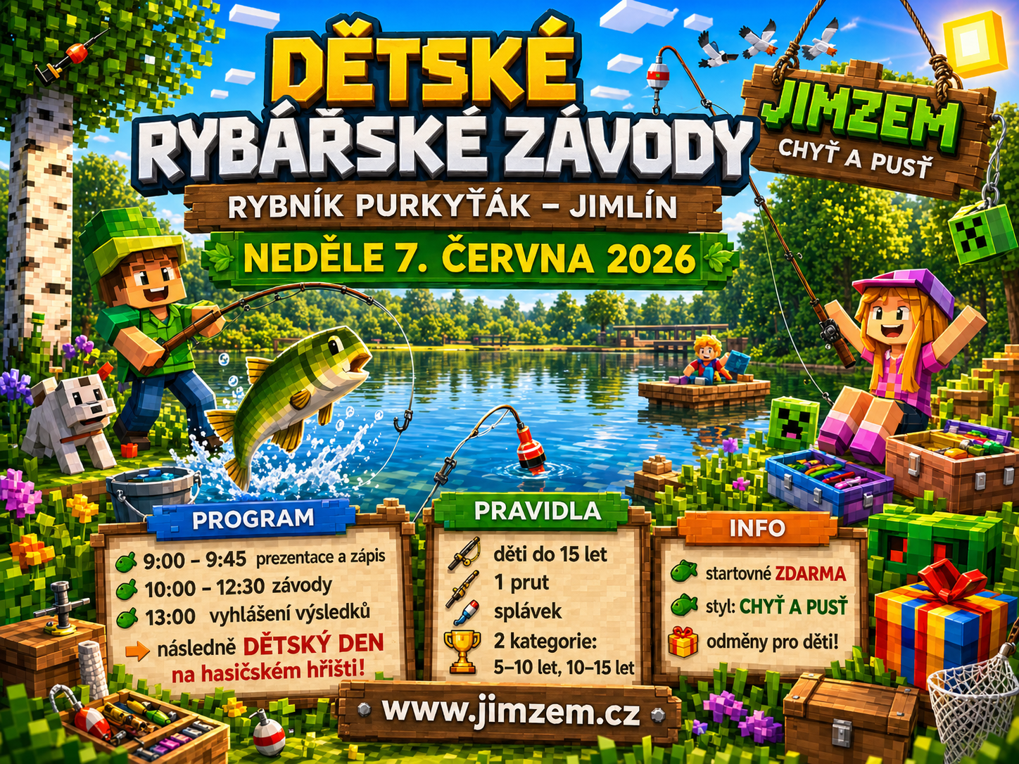 Dětské rybářské závody 2026