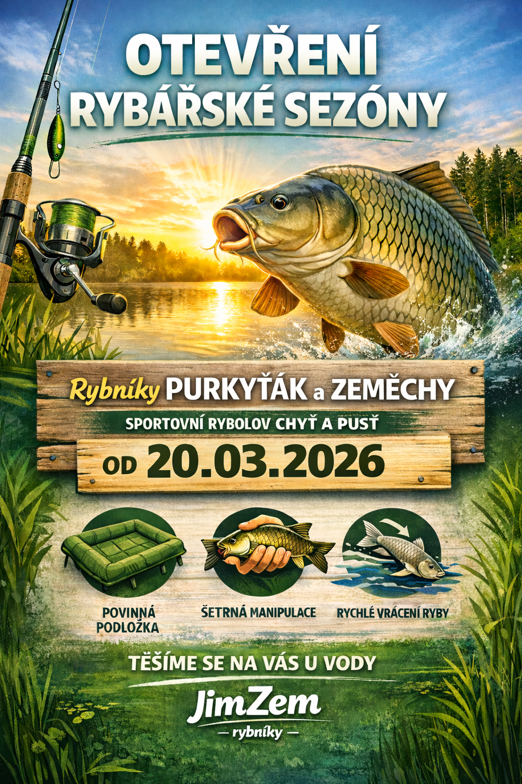 Otevření rybářské sezóny 2026
